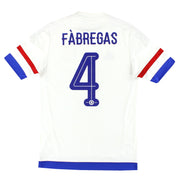 2015-16 Chelsea adidas Auswärtstrikot Fabregas #4 S