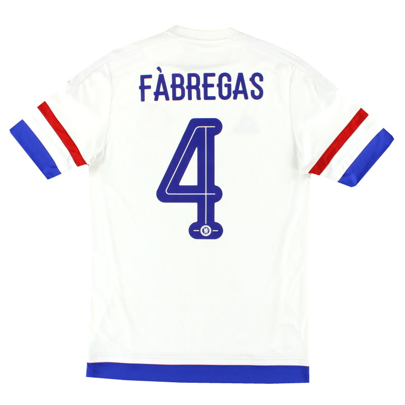 2015-16 Chelsea adidas Auswärtstrikot Fabregas #4 S