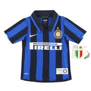 2007-08 Inter Mailand Nike Centenary Heimtrikot *mit Etiketten* XS.Jungen