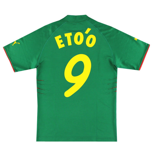2004-06 Cameroon Puma Home Shirt Eto'o #9 S