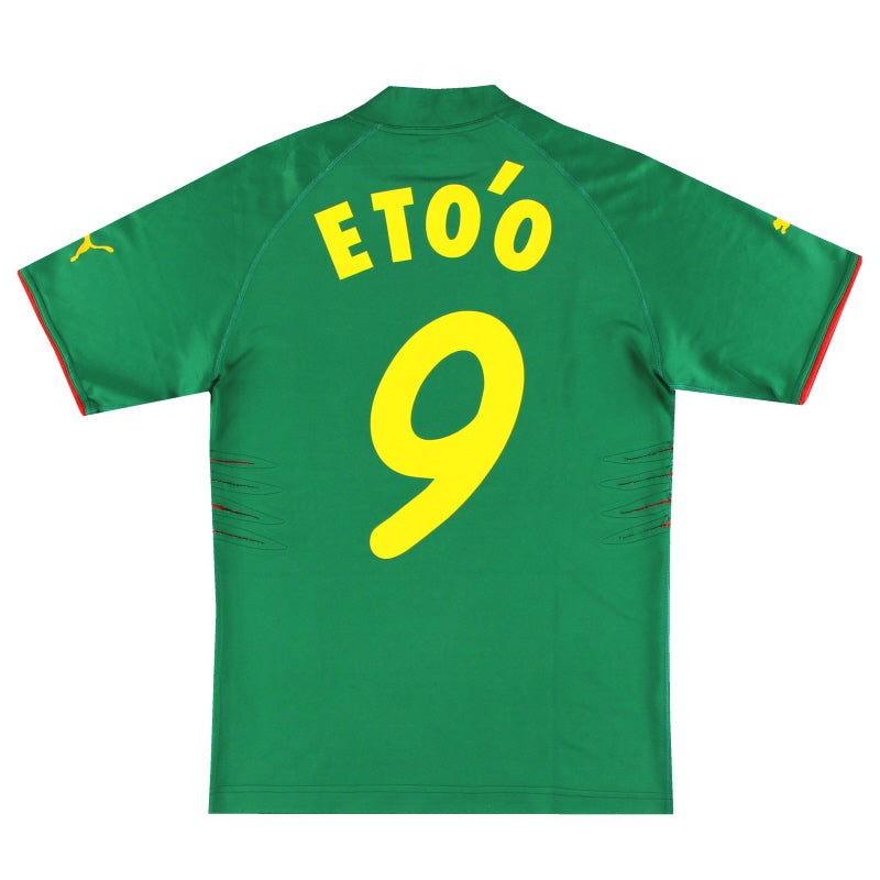 2004-06 Kamerun Puma Heimtrikot Eto'o #9 S