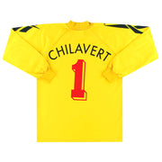 1990er Reebok Torwart Template Trikot Chilavert #1 M