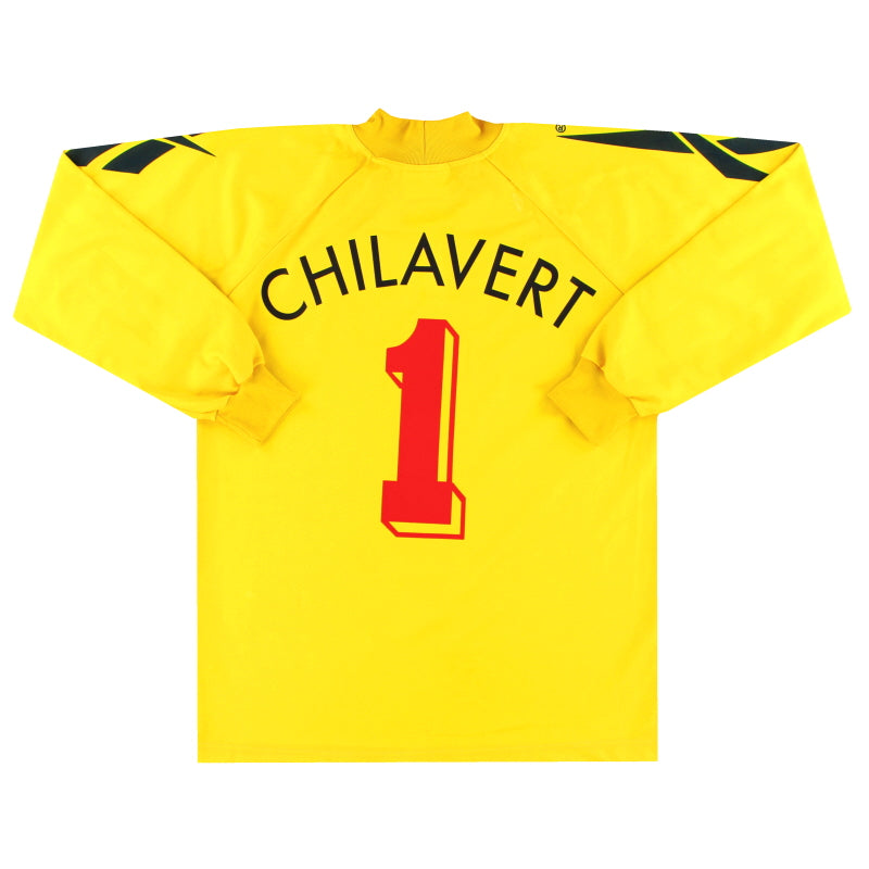 1990er Reebok Torwart Template Trikot Chilavert #1 M