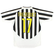 2003-04 Juventus Nike Heimtrikot Trezeguet #17 L
