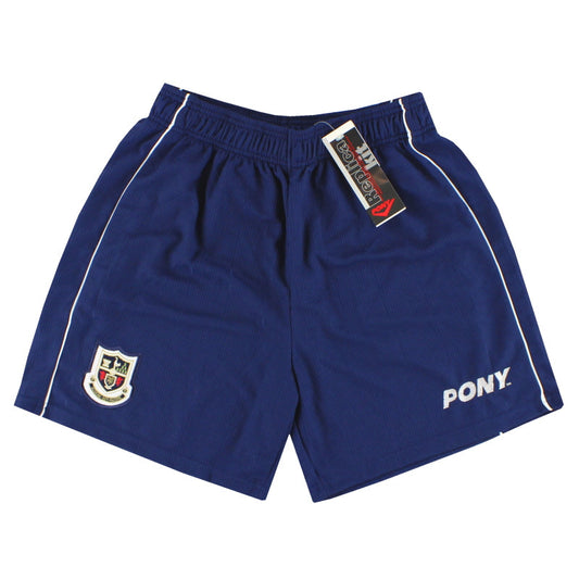 1997-98 Tottenham Pony Home Shorts *w/tags* M