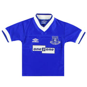 1999-00 Everton Umbro Heimtrikot Kind