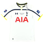 2014-15 Tottenham Under Armour 'Final' Heimtrikot *m/Etiketten* L