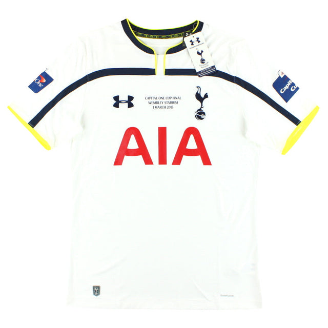 2014-15 Tottenham Under Armour 'Final' Home Shirt *w/tags* L