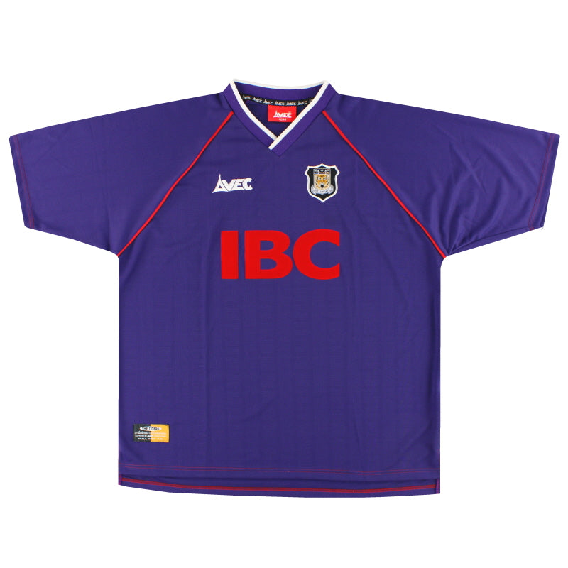 1999-00 Hull City Auswärtstrikot Avec *Neuwertig* L