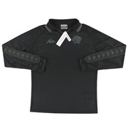 2024-25 Hull City Kappa Blackout Lifestyle Langarmshirt *Neu mit Etikett* XXXL