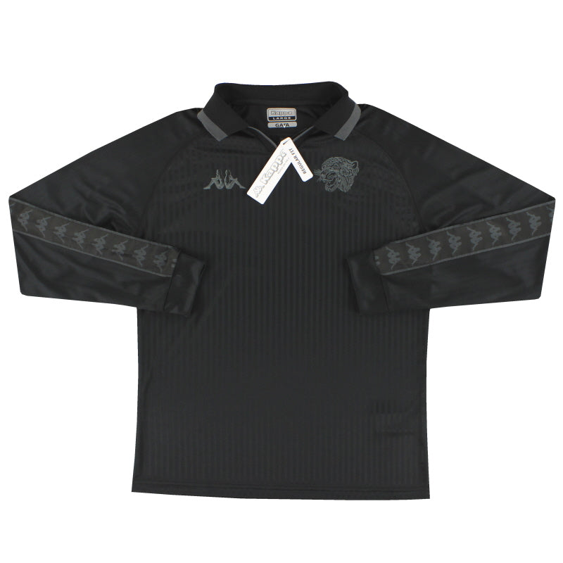 2024-25 Hull City Kappa Blackout Lifestyle Langarmshirt *Neu mit Etikett* XXXL