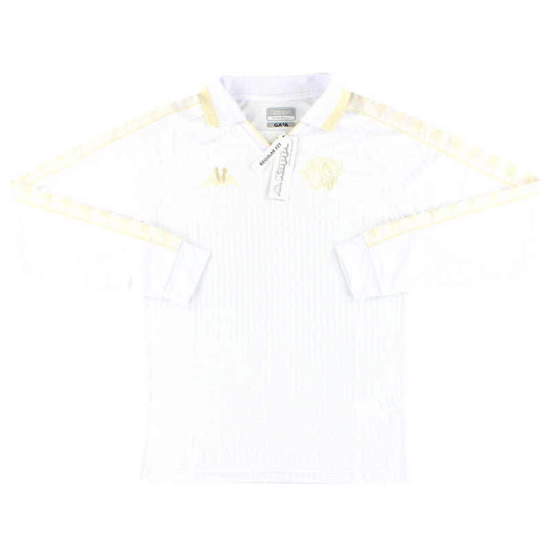 2024-25 Hull City Kappa White Lifestyle Shirt L/S *BNIB* XL