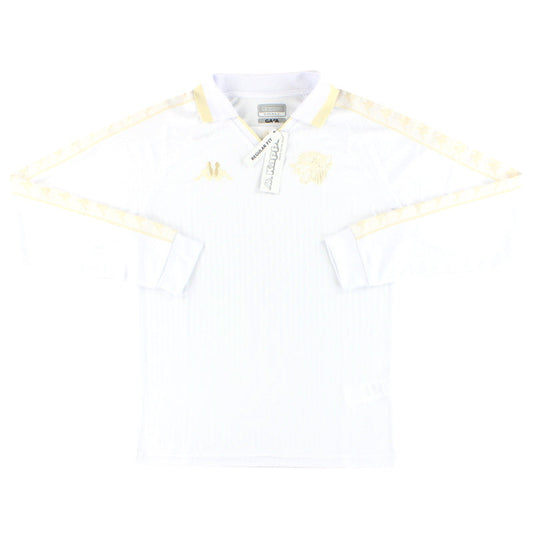 2024-25 Hull City Kappa White Lifestyle Shirt L/S *BNIB* XL