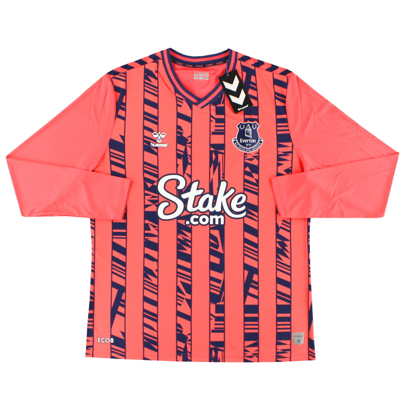 2023-24 FC Everton Hummel Auswärtstrikot Langarm *BNIB* XL
