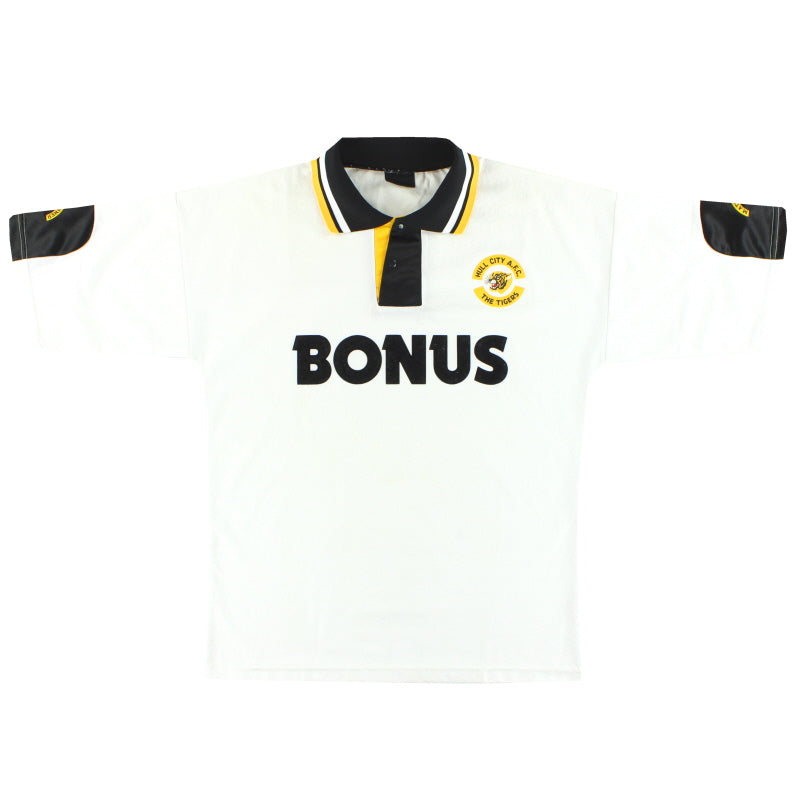 1992-93 Hull City Matchwinner Auswärtstrikot *Neuwertig* M