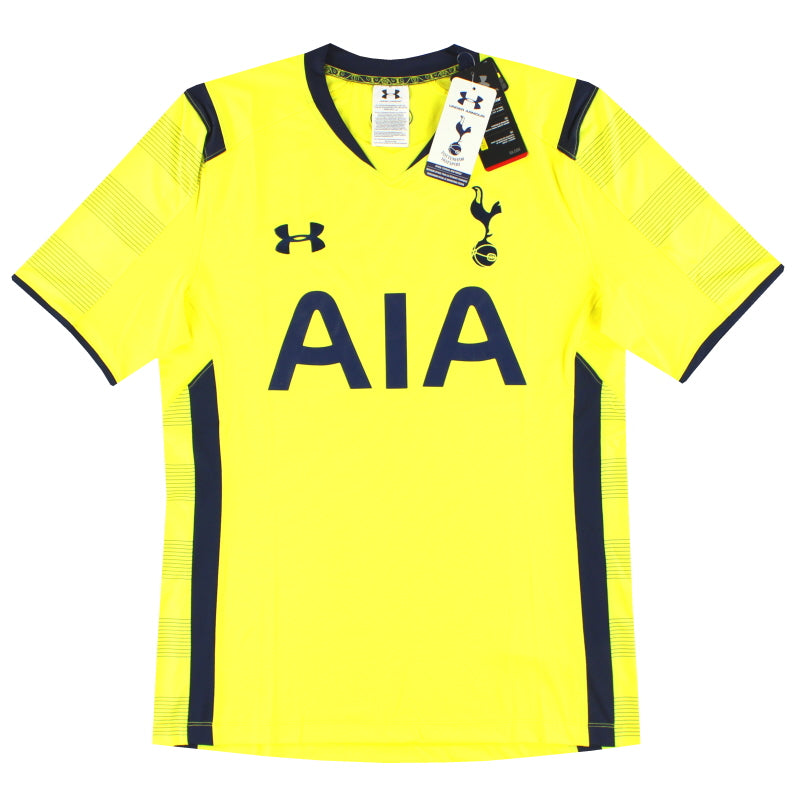 2014-15 Tottenham Under Armour Player Issue Drittes Trikot *mit Etiketten*XL