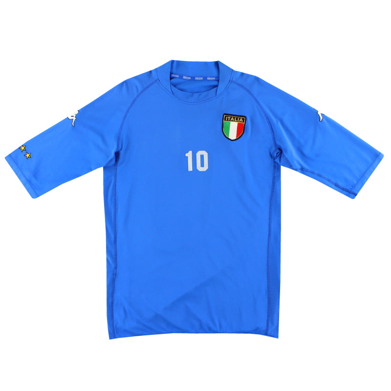 2002 Italien Kappa Heimtrikot #10 XL