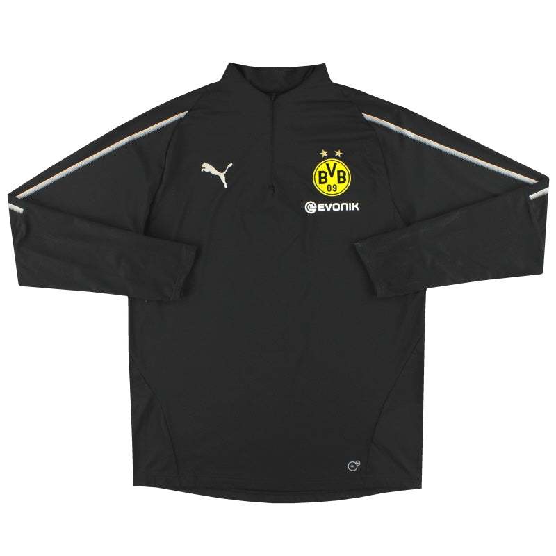 2018-19 Dortmund Puma 1/4 Zip Trainingsoberteil L