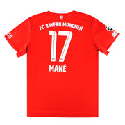 2022-23 Bayern München adidas Heimtrikot Mané #17 *Neuwertig* XXL