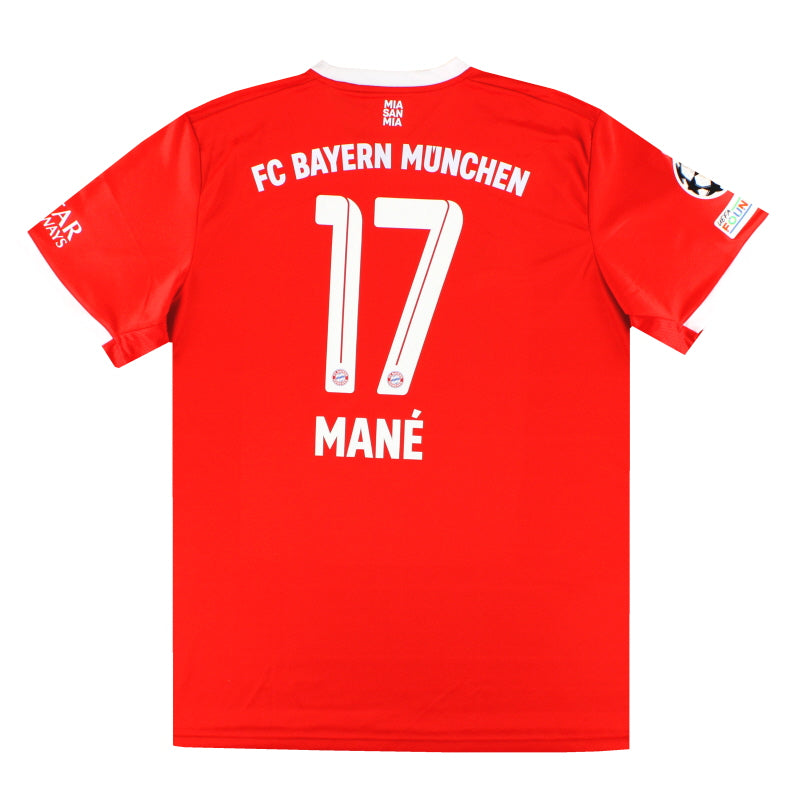 2022-23 Bayern München adidas Heimtrikot Mané #17 *Neuwertig* XXL