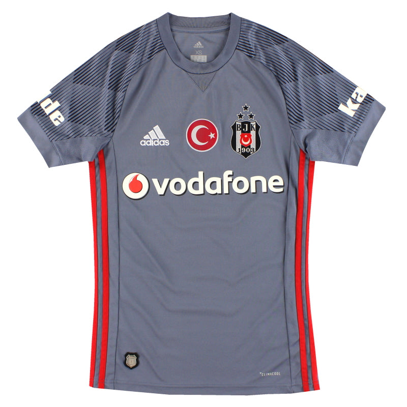 2017-18 Besiktas adidas Auswärtstrikot XS