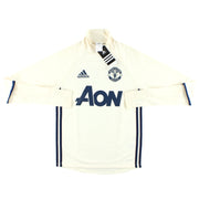 2016-17 Manchester United adidas Trainingsoberteil *Neu mit Etikett* XS