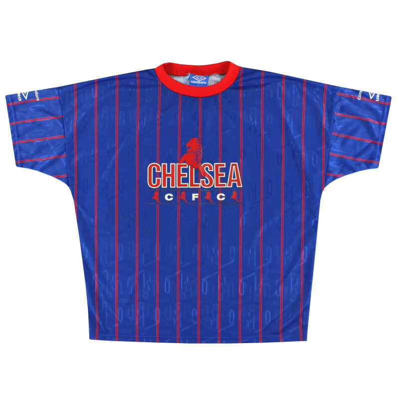 1992-94 Chelsea Umbro Trainingsshirt XL