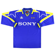 1996-97 Juventus Kappa Auswärtstrikot Langarm L