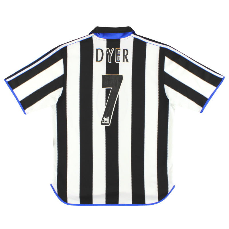 1999-00 Newcastle adidas Heimtrikot Dyer #7 L