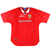 1999-00 Manchester United Umbro CL Sieger-Trikot M