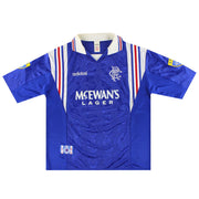 1996-97 Rangers adidas Heimtrikot #11 XL