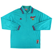 1992-95 Barcelona Kappa Poloshirt L/S *Neuwertig* L