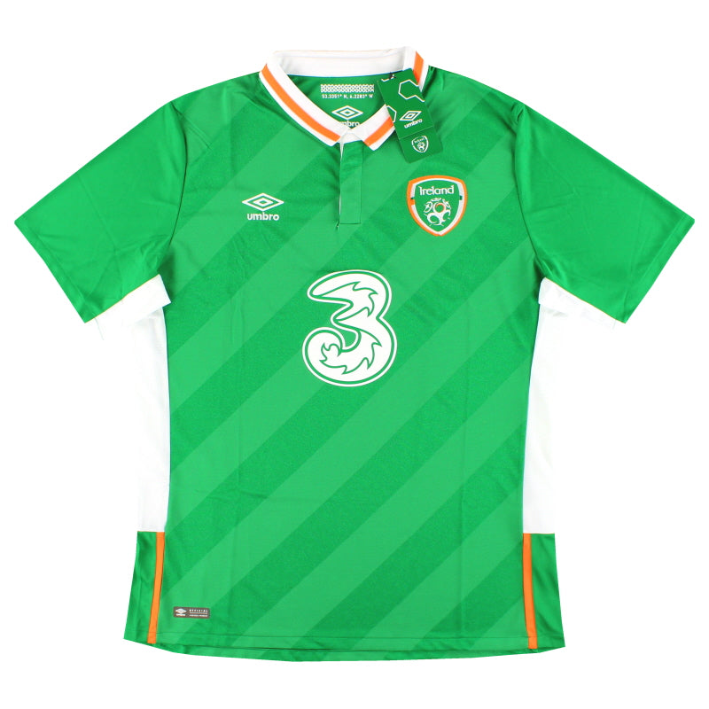 2016-17 Irland Umbro Heimtrikot *BNIB* XL