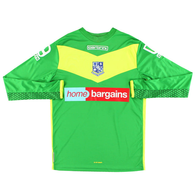 2014-15 Tranmere Rovers Carbrini Goalkeeper Shirt #57 XL.Boys