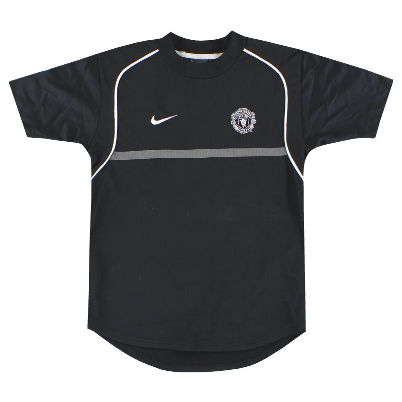 2002-03 Manchester United Nike Trainingsshirt Gr. M (Jungen)