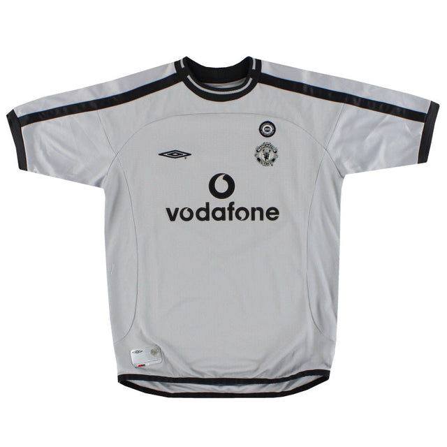 2001-02 Manchester United Umbro Centenary Goalkeeper Shirt M.Boys