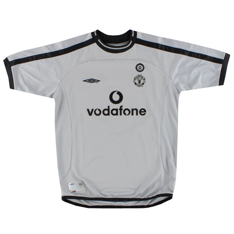 2001-02 Manchester United Umbro Centenary Torwart Trikot M.Jungen