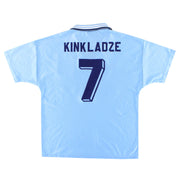 1995-97 Manchester City Umbro Heimtrikot Kinkladze #7 M