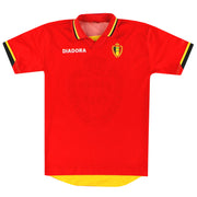 1996-97 Belgien Diadora Heimtrikot Y
