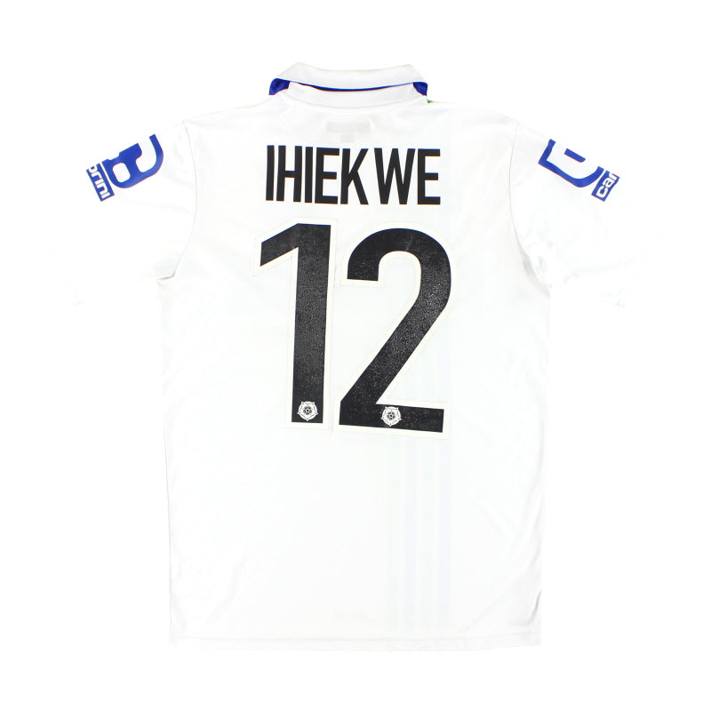 2015-16 Tranmere Rovers Carbrini Heimtrikot Ihiekwe #12 XL.Jungen