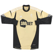 2012-13 Bolton adidas Torwart-Trikot (Spielerversion) #1 L/S M