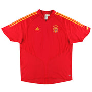2004-06 Spanien Heimtrikot adidas *Neuwertig* XXL