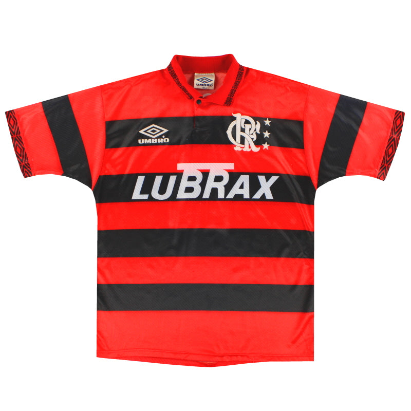 1993-94 Flamengo Umbro Heimtrikot #11 XL