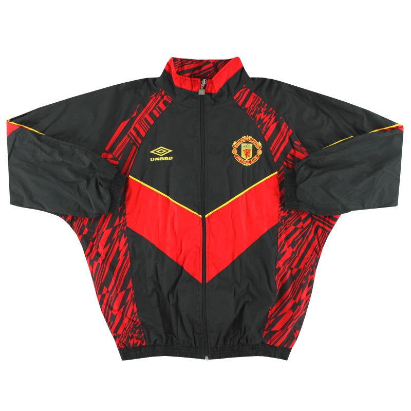 1992-94 Manchester United Umbro Trainingsjacke *Wie neu* XL