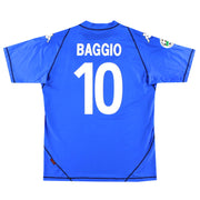 2003-04 Brescia Kappa Heimtrikot Baggio #10 *Neuwertig* L