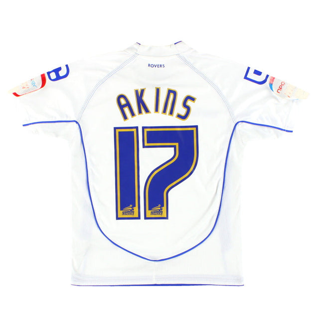 2011-12 Tranmere Rovers Carbrini Home Shirt Akins #17 M.Boys