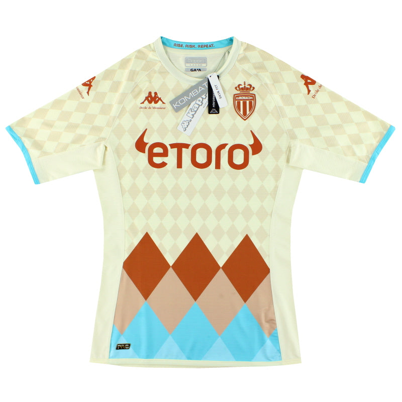 2022-23 Monaco Kappa x 'Drole de Monsieur' Kombat Pro Player Viertes Trikot *BNIB* M