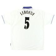 1998-00 Chelsea Umbro Auswärtstrikot Lebouef #5 XXL