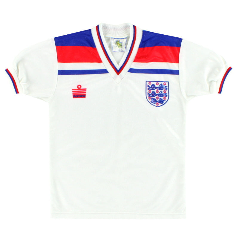 1980-83 England Admiral Heimtrikot Y