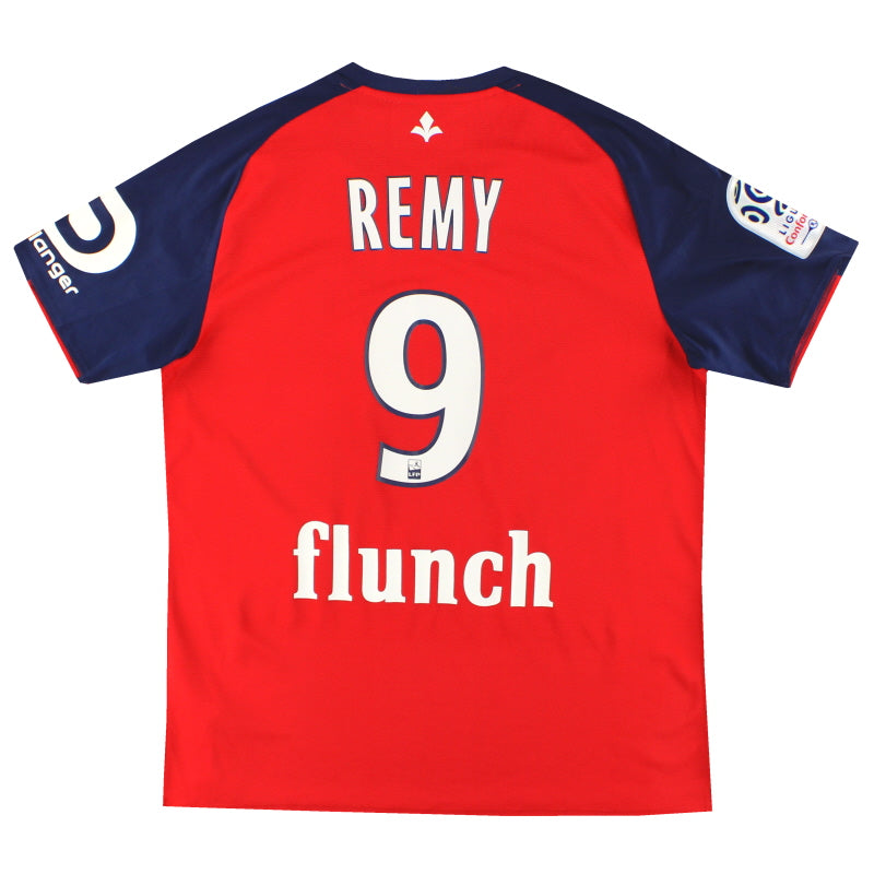 2018-19 Lille New Balance Heimtrikot Remy #9 *Neuwertig* L